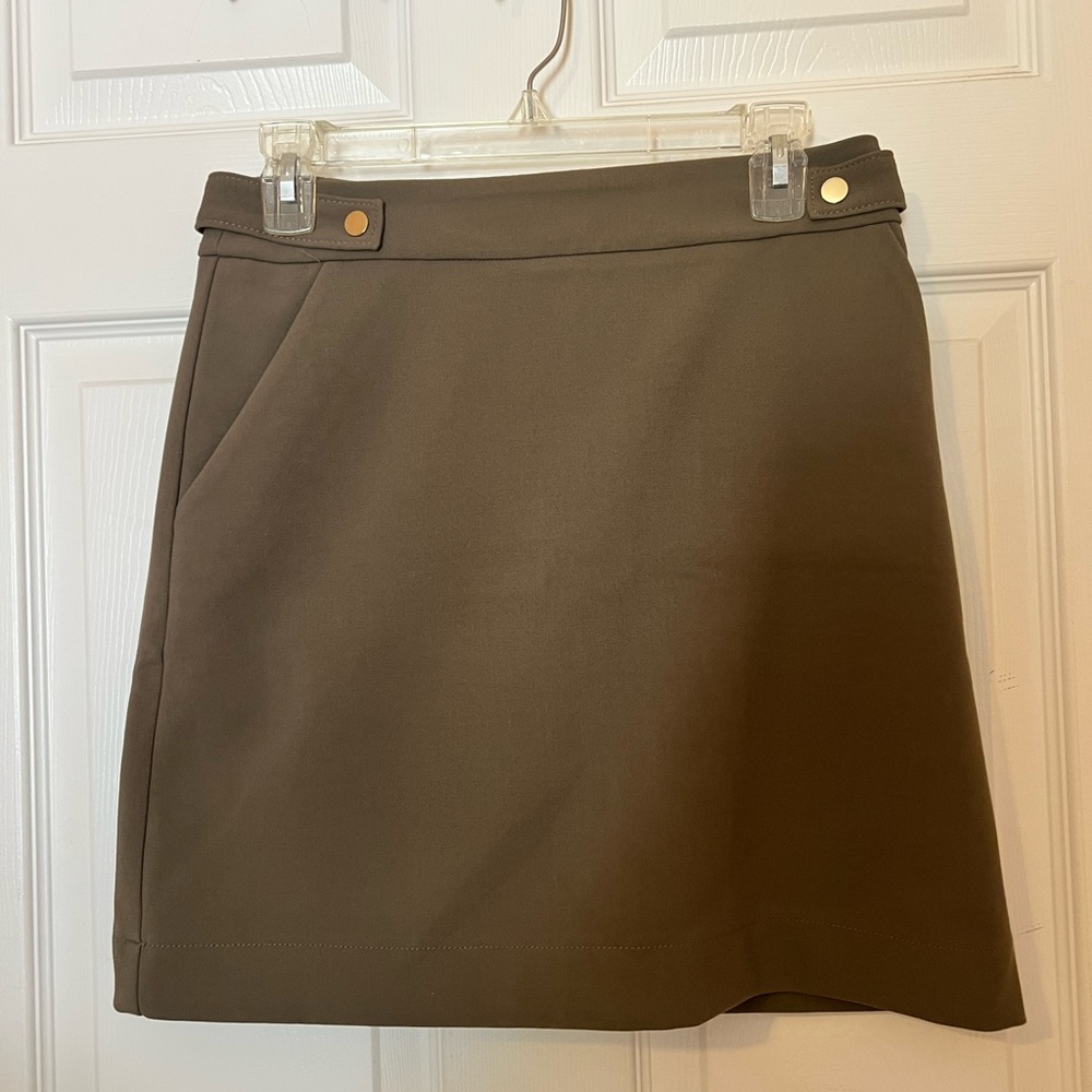 H&M Green Pencil Skirt size medium